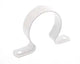 SADDLE CLIP WHITE 40MM