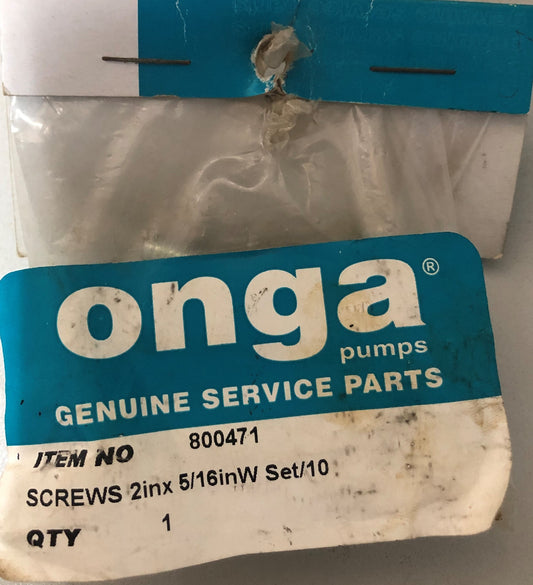 ONGA STUDS 2" X 5/16" EACH PART NO: 800471