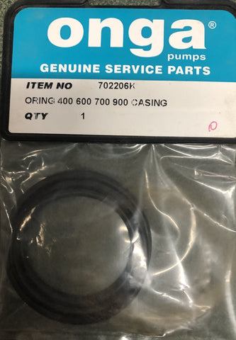 ONGA O RING 400 600 700 900 CASING PART NO: 702206K