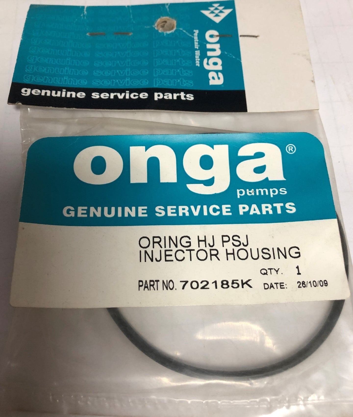 ONGA O RING HJ PSJ INJECTOR HOUSING PART NO: 702185K