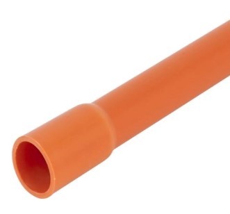 CONDUIT ELECTRICAL HD ORANGE 4M LENGTH [Size:20mm]