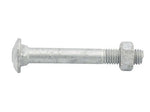 BOLT & NUT CUP HEAD GALVANISED EACH [Size:M6 x 40mm]