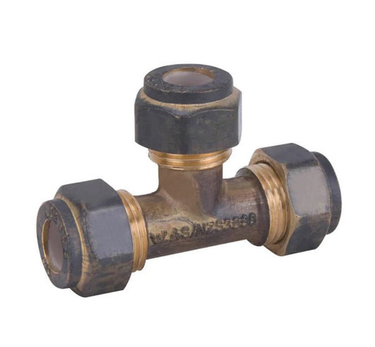 BRASS TEE CONETITE 3/4"