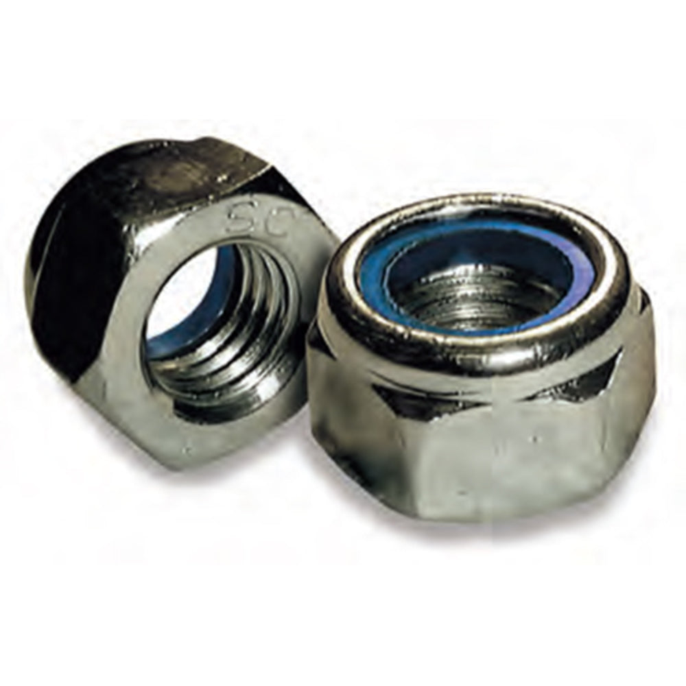 NUT NYLOCK ZINC 6MM