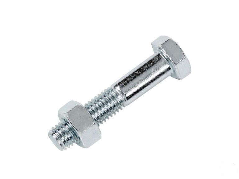 BOLT & NUT HEX HEAD ZINC 16MM X 80MM