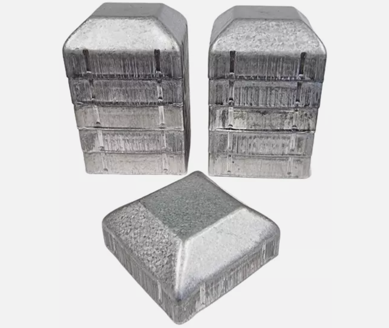 CAP SQUARE GALV 50MM X 50MM