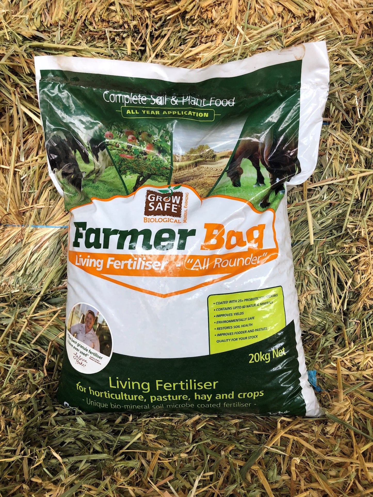 FERTILISER AMF GROW SAFE FARMER BAG 20KG  