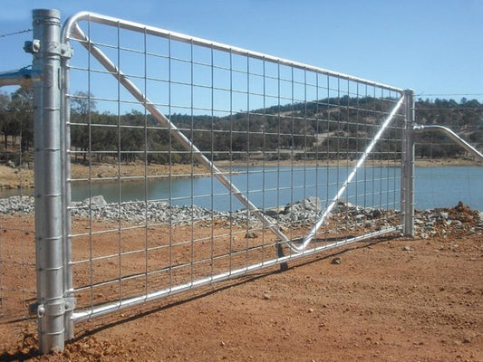 GATE FARM VEE BRACE SOUTHERN WIRE [Size:2.4 Metres Brooker Hinge]