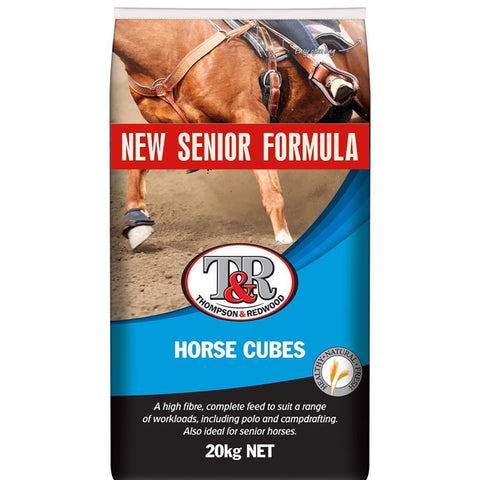 T&R HORSE CUBES SENIORS 20KG