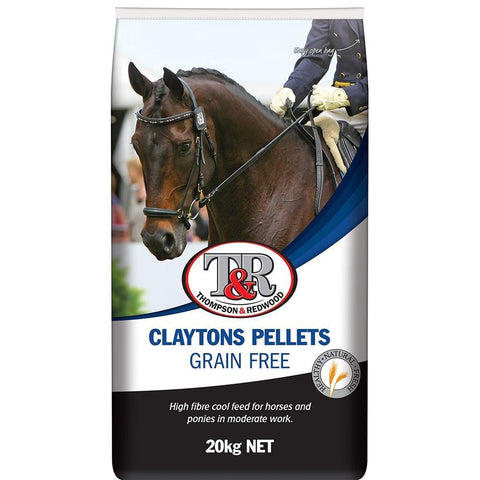 T&R CLAYTONS HORSE PELLETS 20KG