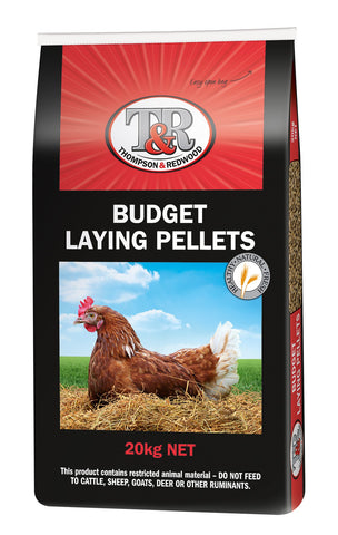 T&R BUDGET LAYER PELLETS 20KG