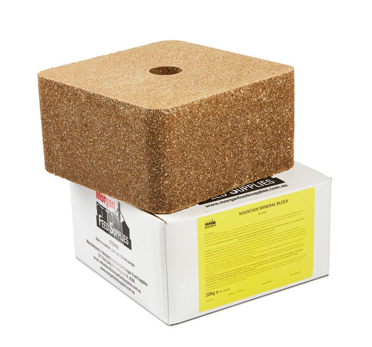 MORGANS MAINTAIN MINERAL BLOCK NO UREA 20KG 