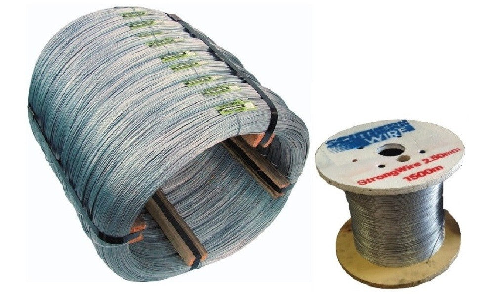 STRONGWIRE HIGH TENSILE HEAVY GALVANISED SOUTHERN WIRE – Gidge Rural