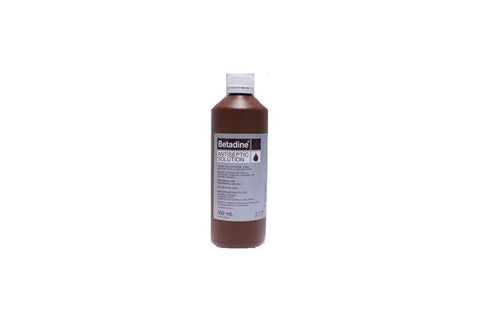 BETADINE ANTISEPTIC SOLUTION 500ML