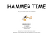 HAMMER TIME - HAMMER & NAIL SET FOR THE KIDS