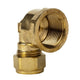 BRASS ELBOW CONTITE 3/4" X 3/4" FI BSP