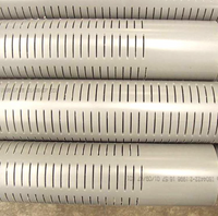 PVC PIPE CLASS 9 (BORE CASING) SLOTTED 100MM [Size:per metre]
