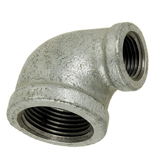 GALVANIZED REDUCING EBOW REDUCING 1 1/2" X 1 1/4"