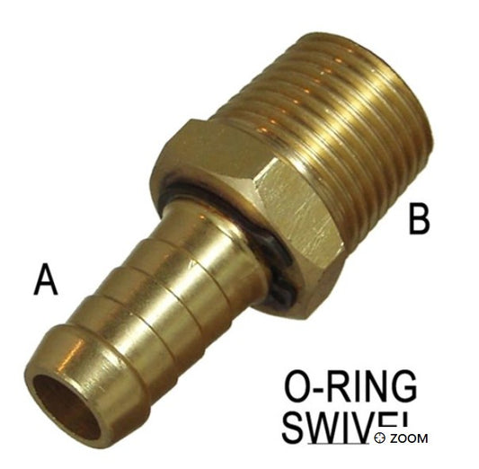 SWIVEL TAIL PIECE 3/4" X 3/4"