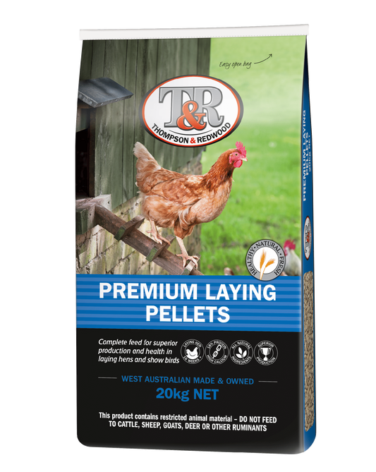 T&R PREMIUM LAYER PELLETS 20KG