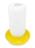 POULTRY DRINKER STRAIGHT [Size:1 Litre Clr:Yellow]