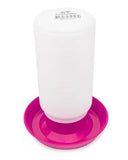 POULTRY DRINKER STRAIGHT [Size:1 Litre Clr:Pink]