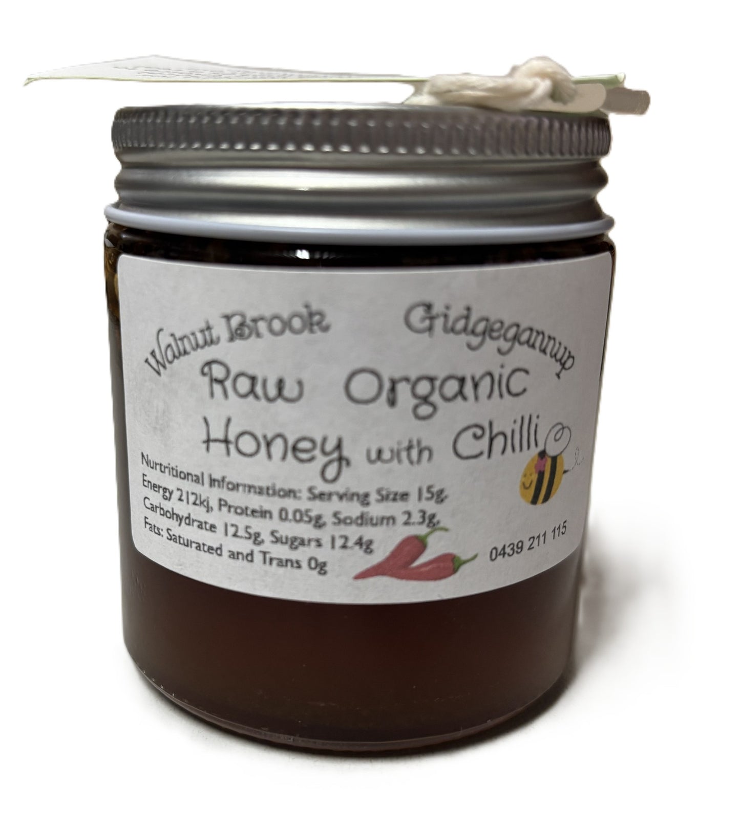 HONEY WALNUT BROOK WITH CHILLI JAR 150GRMS