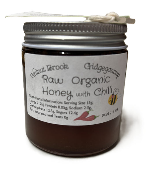 HONEY WALNUT BROOK WITH CHILLI JAR 150GRMS