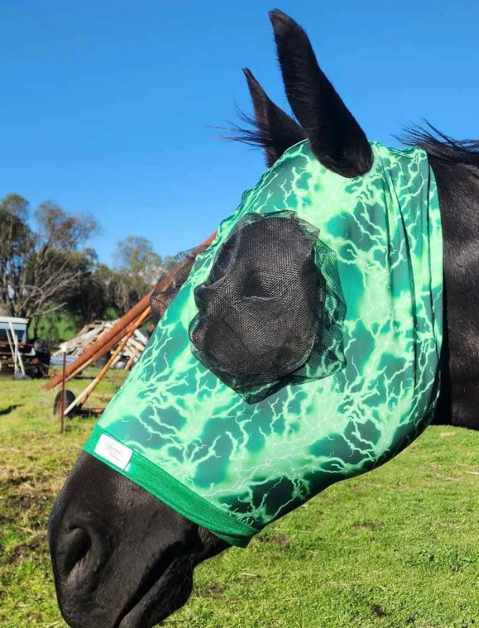 FLYVEIL BUGEYE COB GREEN LIGHTNING [Size:Cob Style:Standard]