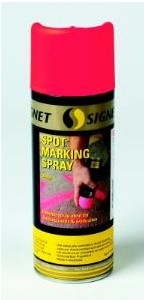 SPOT MARKING FLURO RED 350G