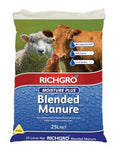 MANURE BLENDED MOISTURE PLUS 25LTR