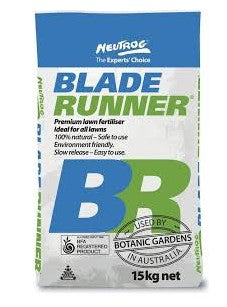 BLADE RUNNER LAWN FERTILISER 15KG NEUTROG