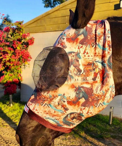 FLYVEIL BUGEYE PONY AZTEC [Size:Pony Style:Standard]