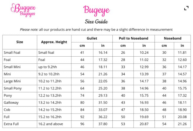 FLYVEIL BUGEYE PONY FAIRY FLOSS [Size:Pony Style:Standard]