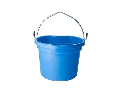 BUCKET FLAT BACK [Size:20 Litres Clr:Blue]