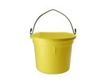 BUCKET FLAT BACK [Size:20 Litres Clr:Yellow]