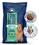 TRUE BLUE GRAIN FREE LAMB 20KG