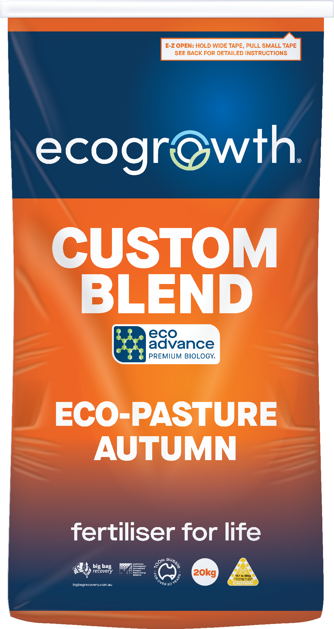 ECOGROWTH AUTUMN PASTURE 20KG