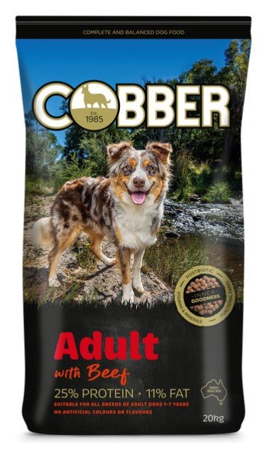 COBBER ADULT BEEF 20KG