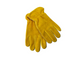PREMIUM LEATHER GLOVES PALM & BACK PROTECTION [Size:Medium]