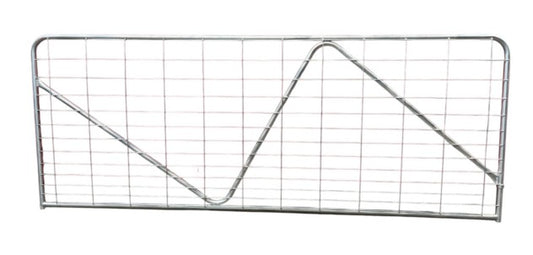 GATE N BRACE WITH HINGE EASYFENCE [Size:2.4 Metres Brooker Hinge]
