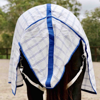 RUG DELUXE POLY COMBO BLUE CHECK [Size:5'9]