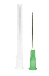 NEEDLE GREEN 21G X 1.5"