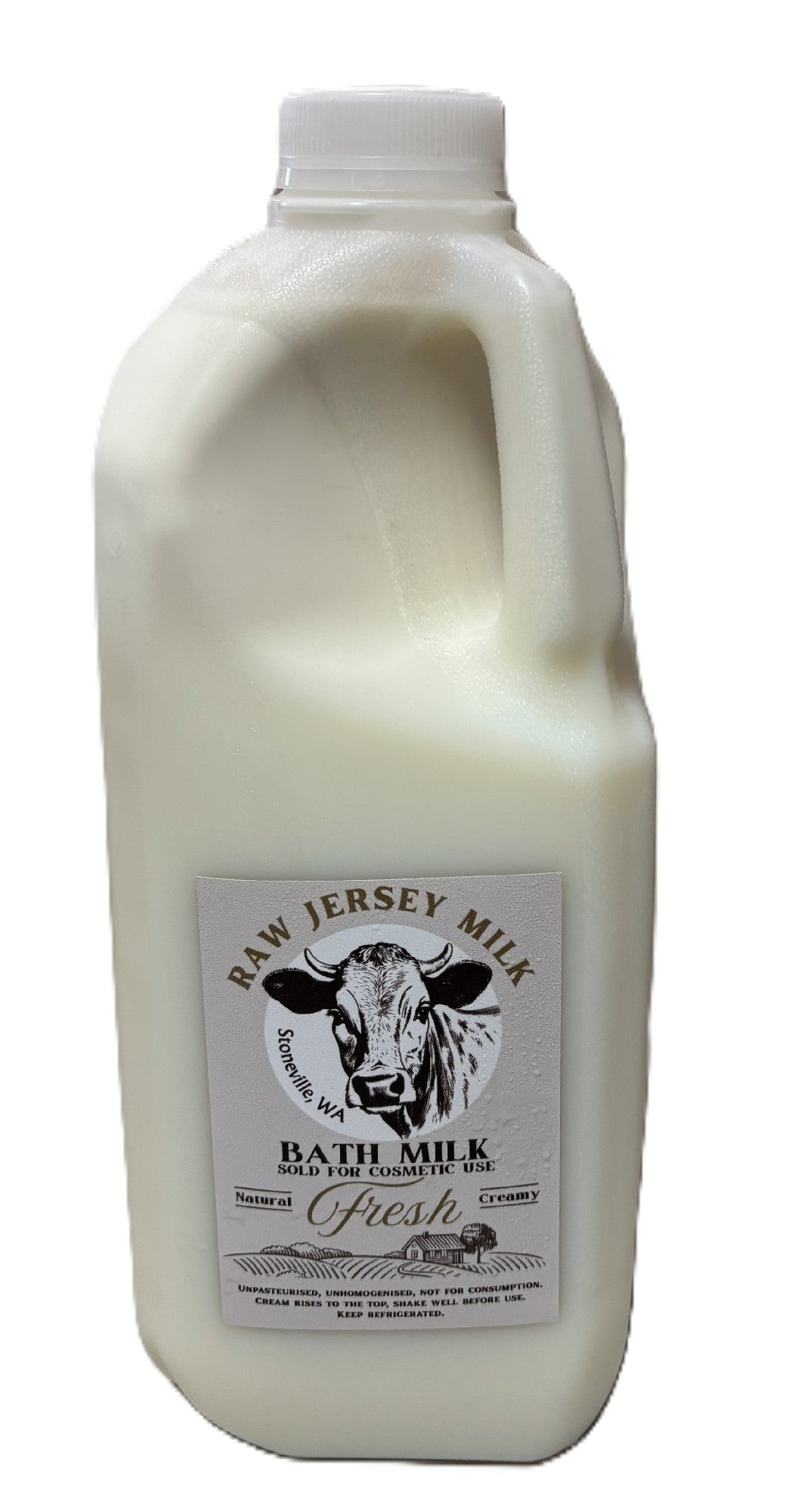 BATH MILK RAW JERSEY 2LTR