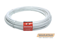 HORSESIGHTER WIRE WHITE PVC 5.20MM 400MTR WARATAH