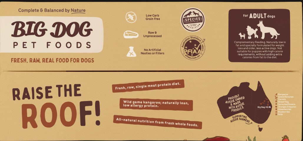 BIG DOG (12PACK) 3KG [Flvr:Kangaroo]