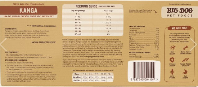 BIG DOG (12PACK) 3KG [Flvr:Kangaroo]