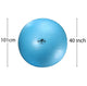 MEGA HORSE BALL & COVER SET HORSEMASTER 40"/101CM [Clr:Blue]