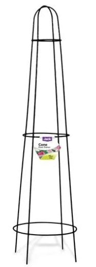 PLANT TRAINER CONE BLACK 75CM
