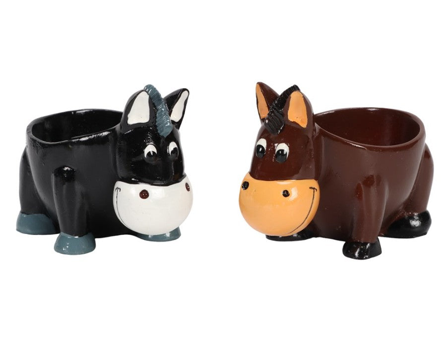 HORSE EGG CUP SET OF 2